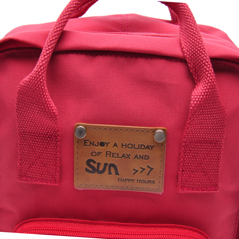 Girls Red trendy school bags