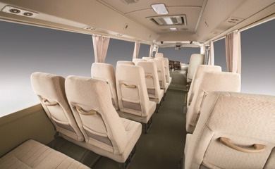 High-end tourist bus