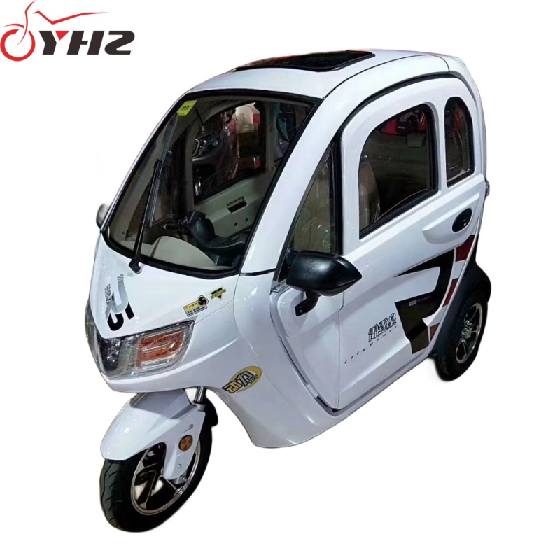 Three-Wheeled Fully Enclosed Handicap Scooter