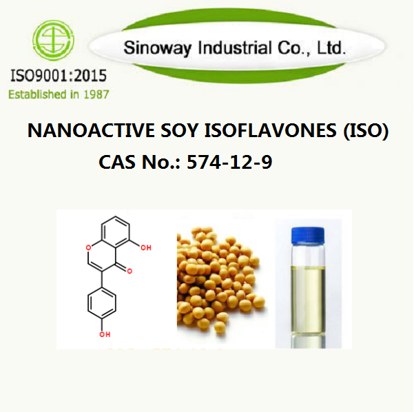 Nanoaktif kedelai isoflavon (ISO) 574-12-9