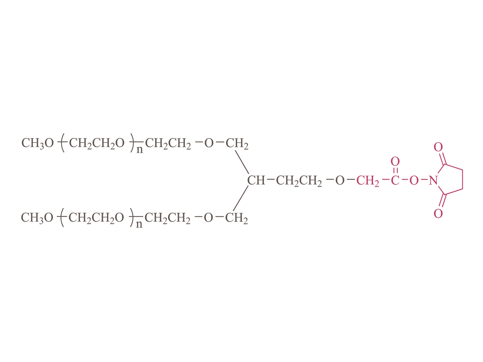 2-Arm Methoxypoly (Ethylene Glycol) Succinimidyl Carboxymethyl Ester (PT02) [2-ARM PEG-SCM (PT02)]