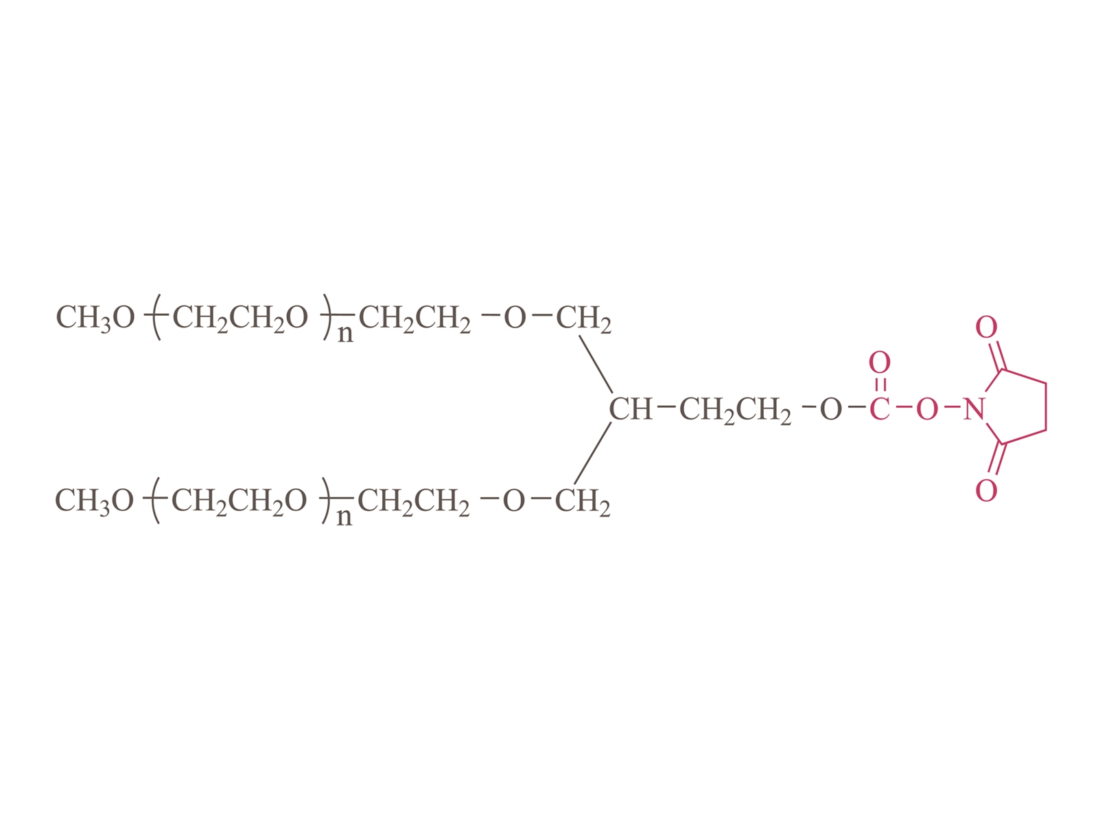 2-Arm Metokspoly (Ethylene Glycol) Succinimidil Carbonate (PT02) [2-ARM PEG-SC (PT02)]