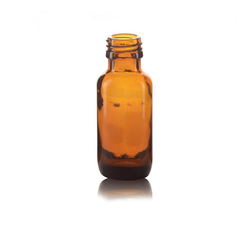 Botol farmasi kaca kuning berkualitas tinggi