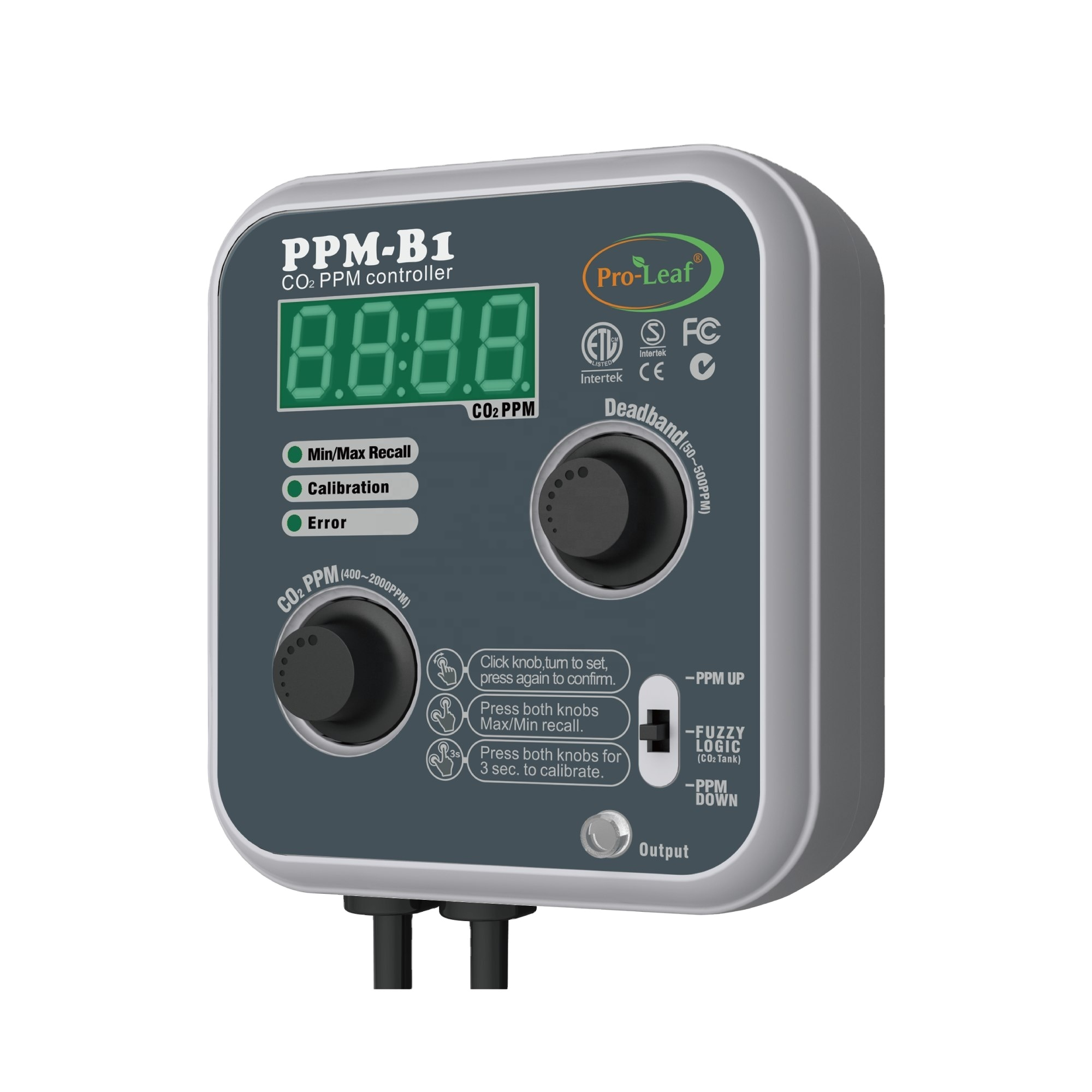 PPM-B1 Kontroler PPM CO2 Lingkungan Top