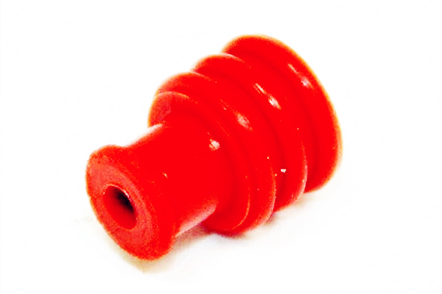 segel karet silikon merah untuk melindungi kabel