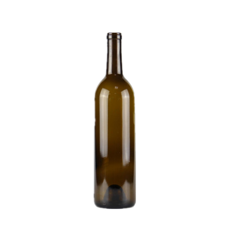 750 ml botol anggur kosong dengan gabus