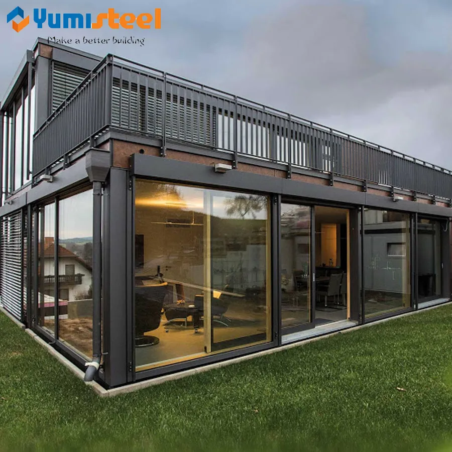 Desain rumah modular modern untuk hidup