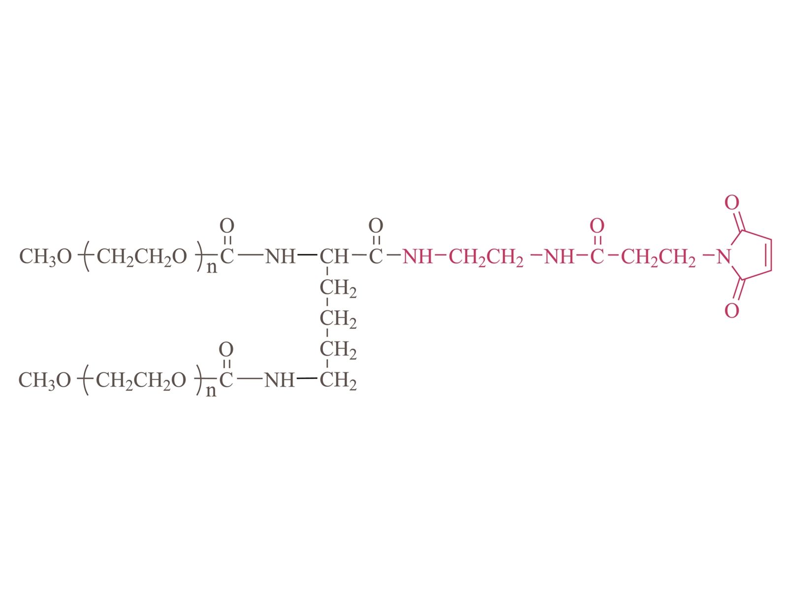 2-Arm Metokspoly (Ethylene Glycol) Malimide (Lys01) [2-Arm Peg-Mal (Lys01)]