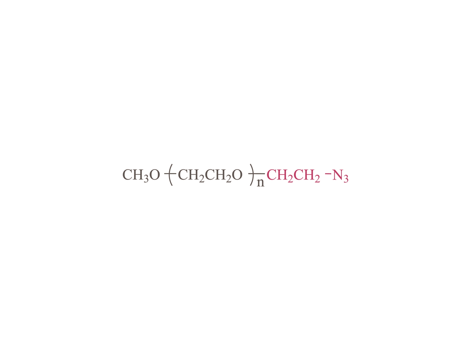 Metokspoly (Ethylene Glycol) Azide [MPEG-N3] CAS: 89485-61-0,74654-06-1,606130-90-9.1043884-49-9.869718-80-9.89485-61-0