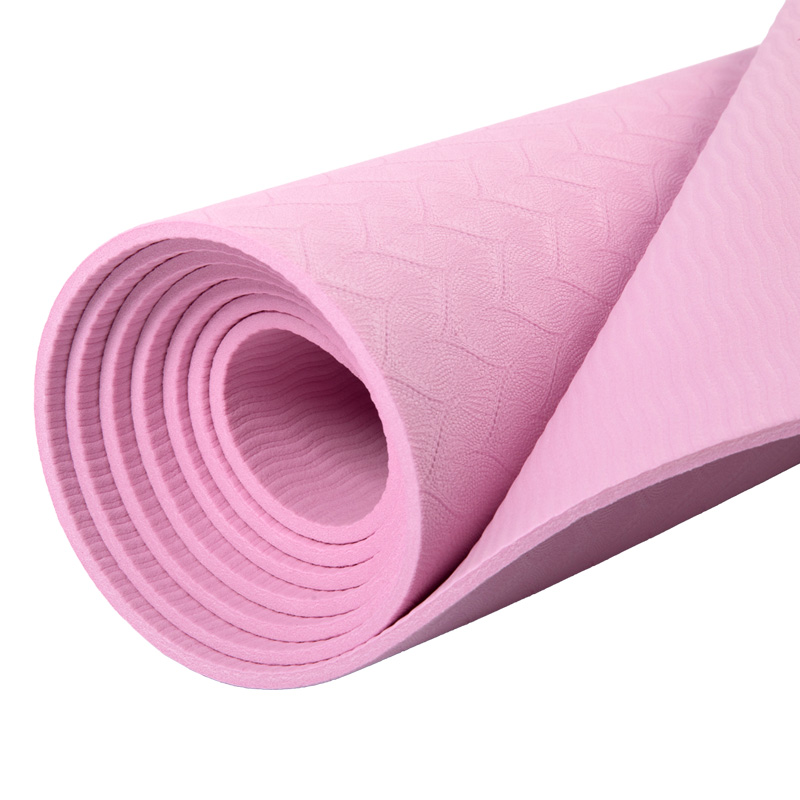 Penjualan Terbaik Cetak Big Pink Yoga Fitness Mat