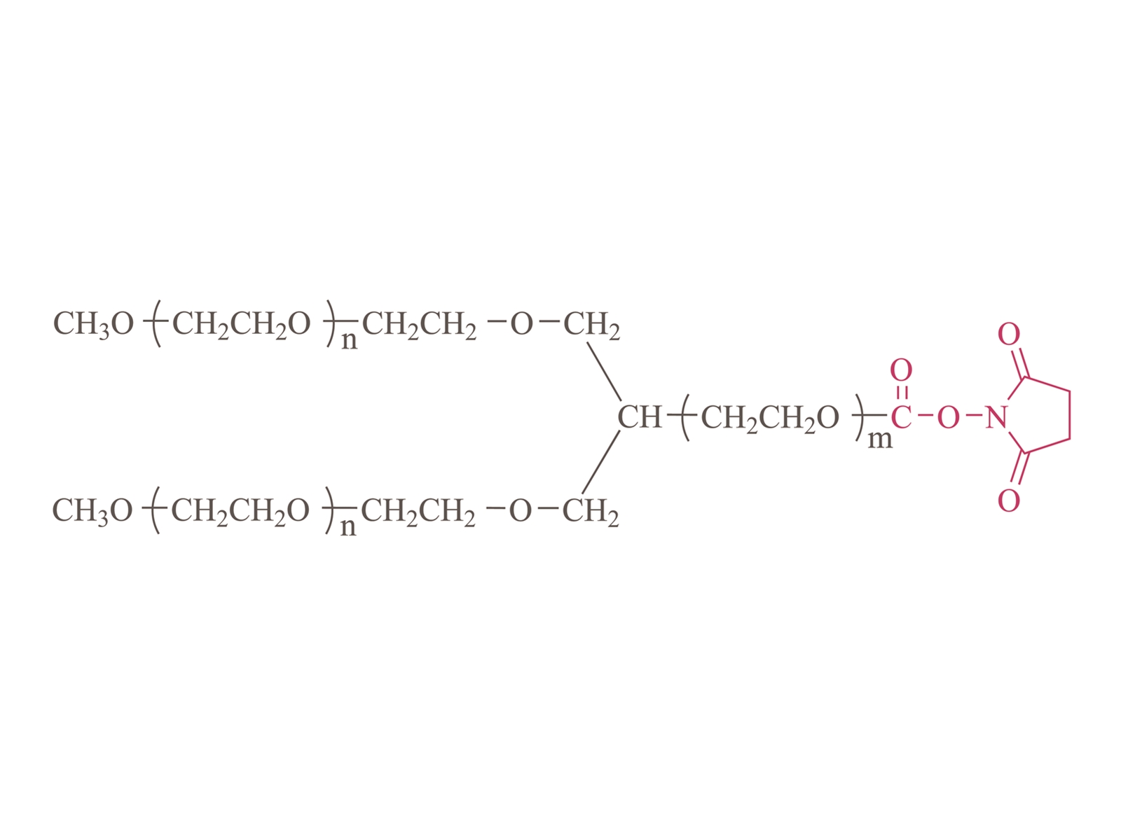 Y-Shape Poly (Ethylene Glycol) Succinimidil Carbonate (Y1PT02) [Y-Shape PEG-SC]