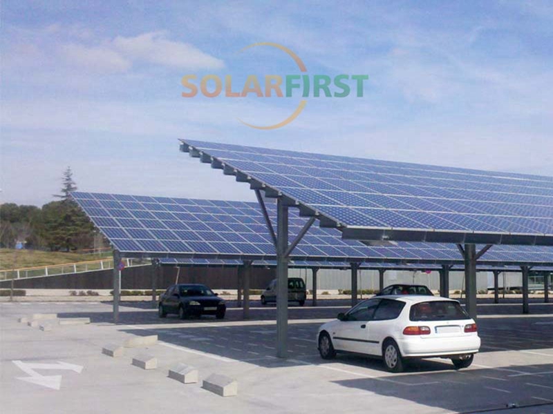 Sistem Pemasangan Carport Solar Struktur Pemasangan Kanopi