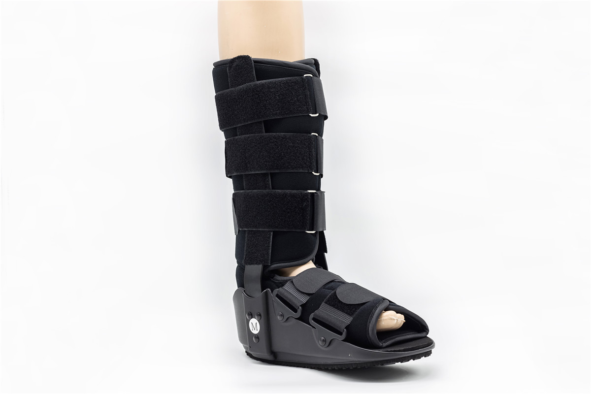 TINGGI 17 "tetap booting boot walker boot dengan aluminium tetap untuk cedera atau dukungan kaki pergelangan kaki yang rusak