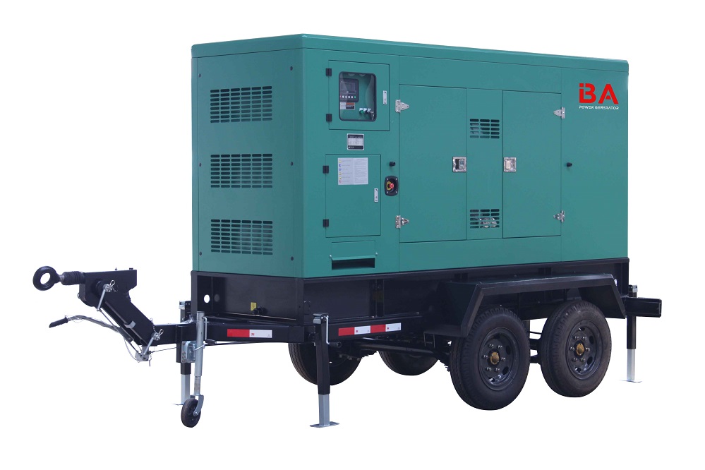 Set generator tipe trailer 400KW