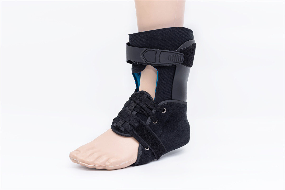 Adjustable Pendek Afo Ankle Foot Dukungan dan Kawat Gigi untuk stabilisasi tungkai bawah atau rehabilitasi penghilang rasa sakit