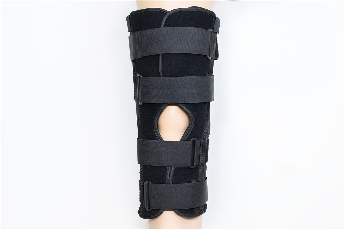 Kawat Gigi Immobilizer Lutut Tri-panel Disesuaikan dengan Aluminium Stays Disesuaikan Produsen