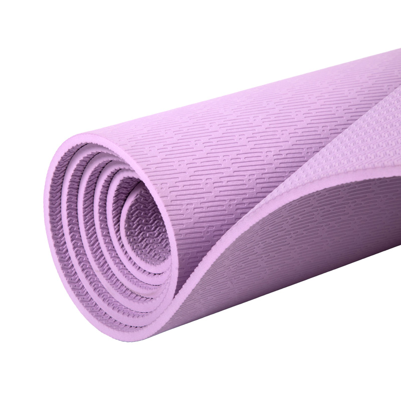 Digital Print Kustom Ukuran Besar TPE Yoga Mat