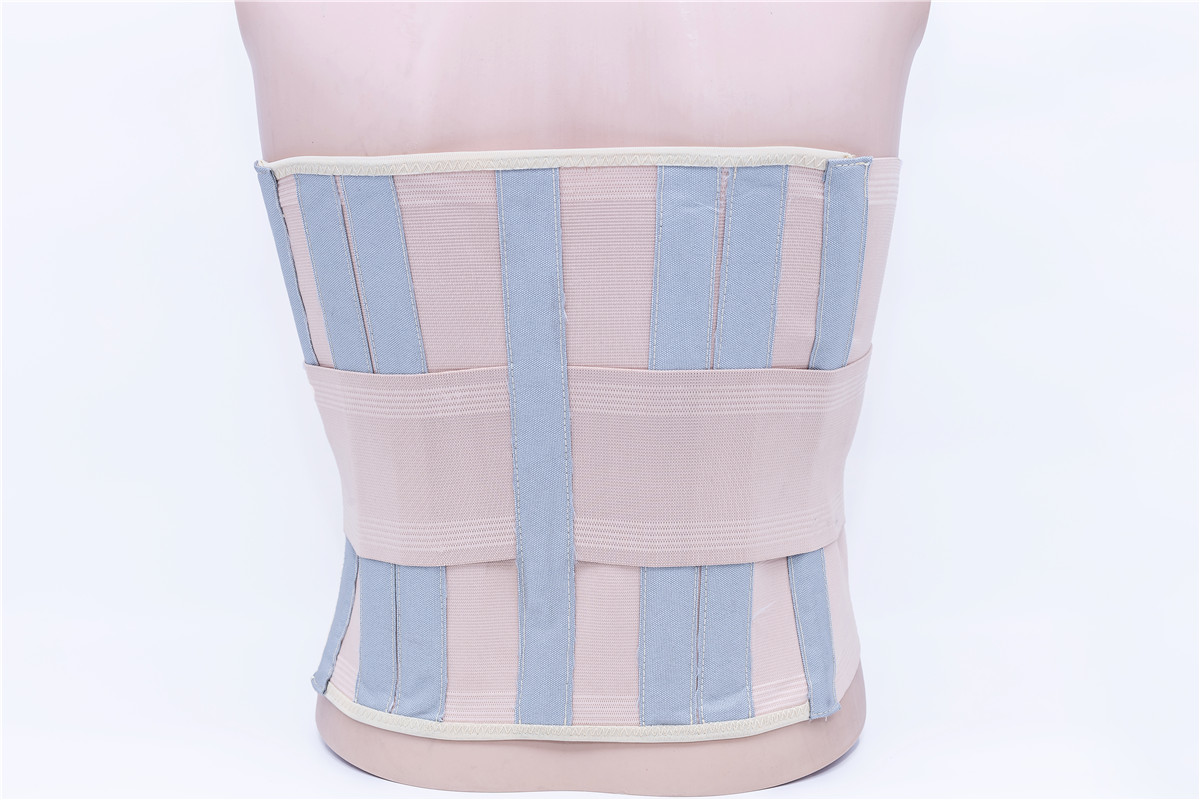 Sabuk pinggang elastis yang dapat disesuaikan dan brace belakang untuk nyeri punggung bawah atau korektor postur