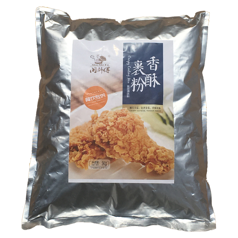 Min Shi Fu Merek Fried Chicken Flour Mix Kentucky Flour 5kg x 1bag