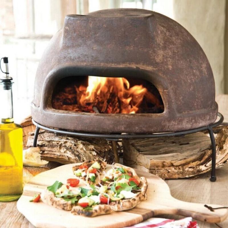 Lubang Api Oven Pizza Terakota Luar Ruangan