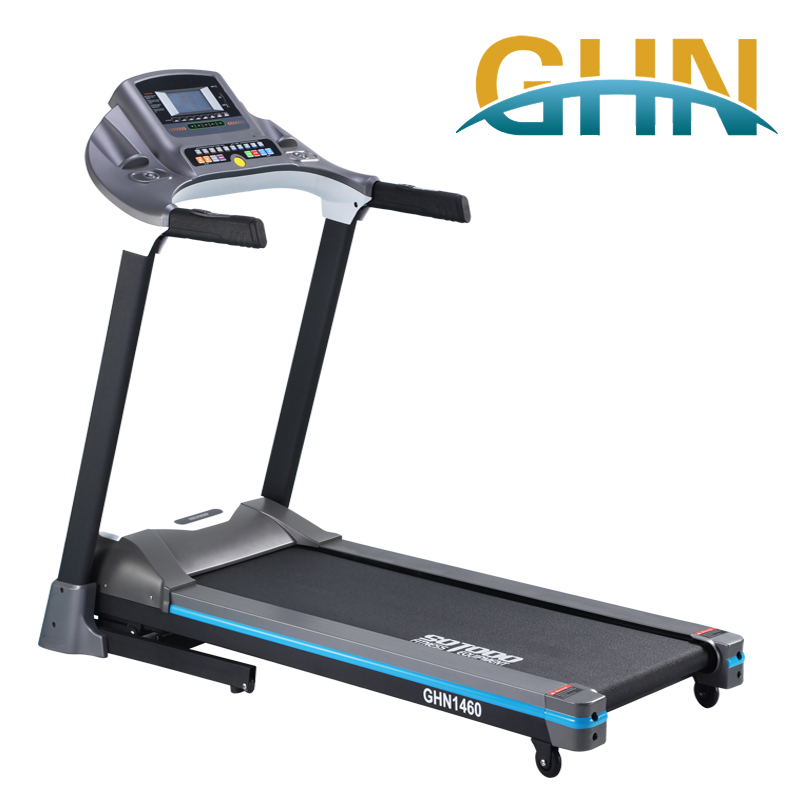 Treadmill Lipat Bermotor Listrik Menjalankan Kebugaran Jogging Mesin Inklin 1460