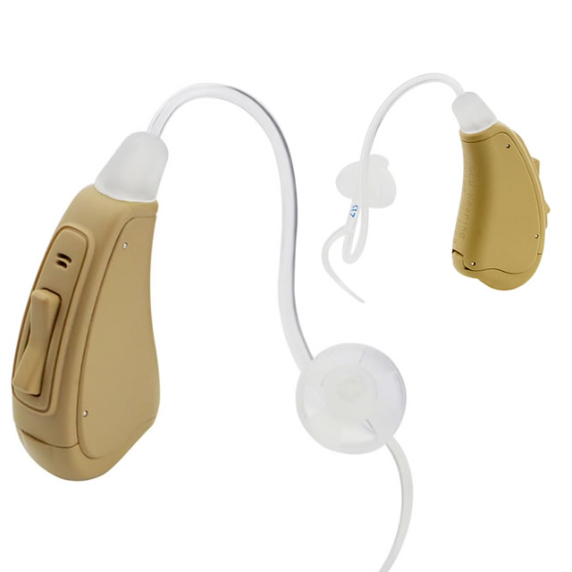 BTE Open-Fit Hearing Alat Bantu Alat Bantu Dengar Kecil untuk Tuli