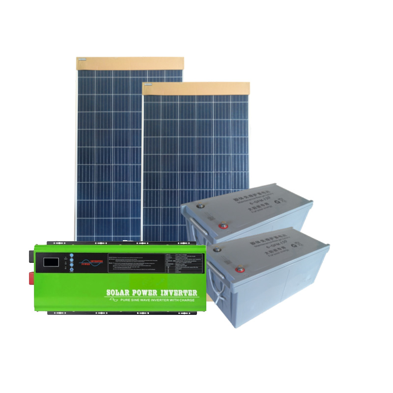 24V 1000W Home Lengkap Off Grid Solar Power System