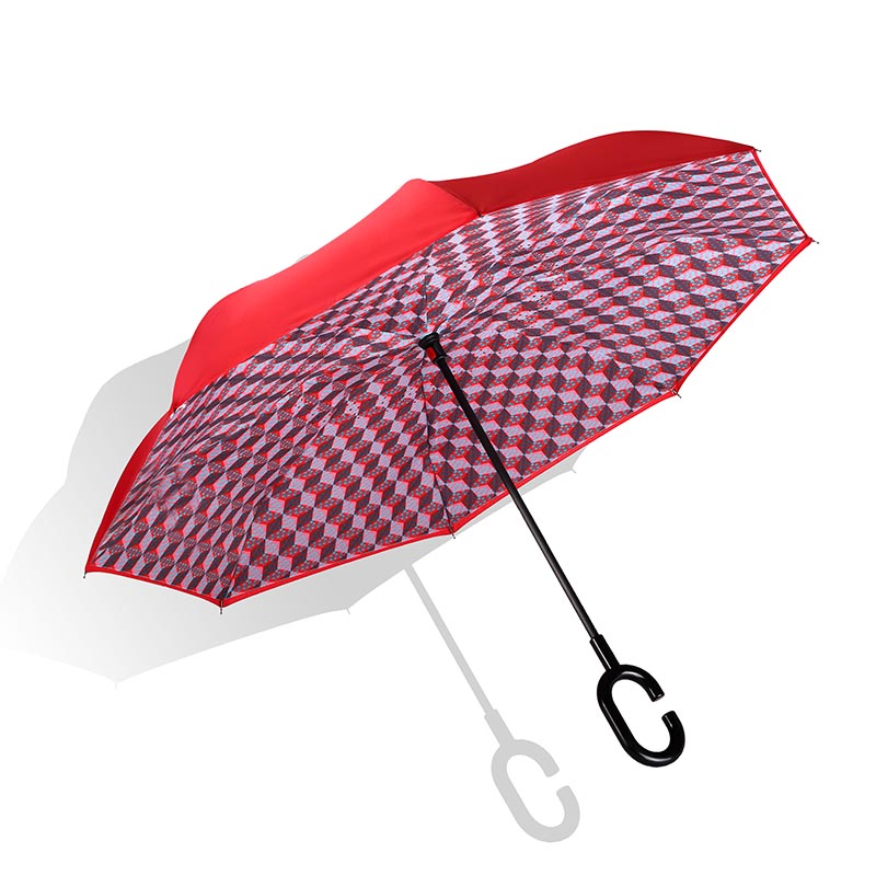 Desain Tahan Angin Dicetak Balikkan Payung Terbalik
