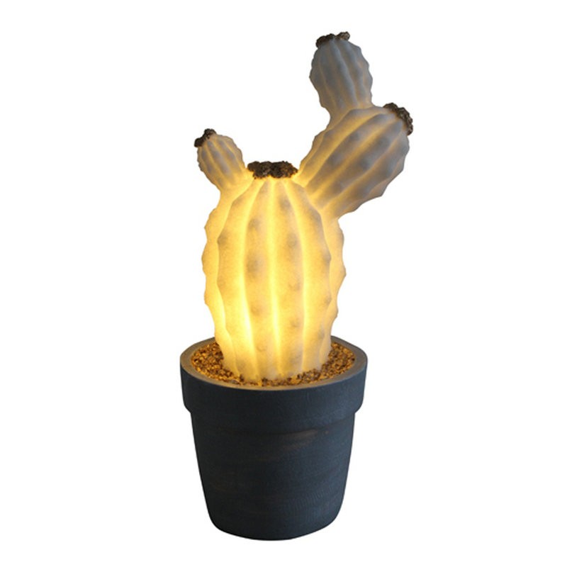 Lampu Malam Cactus Batu Pasir Taman