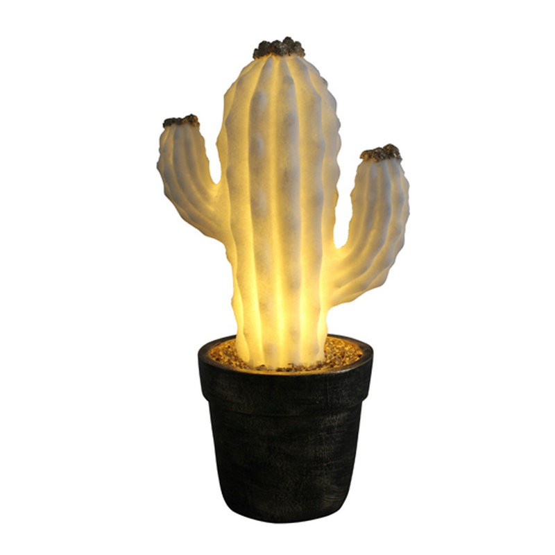 Lampu kaktus LED batu pasir untuk penggunaan di luar ruangan