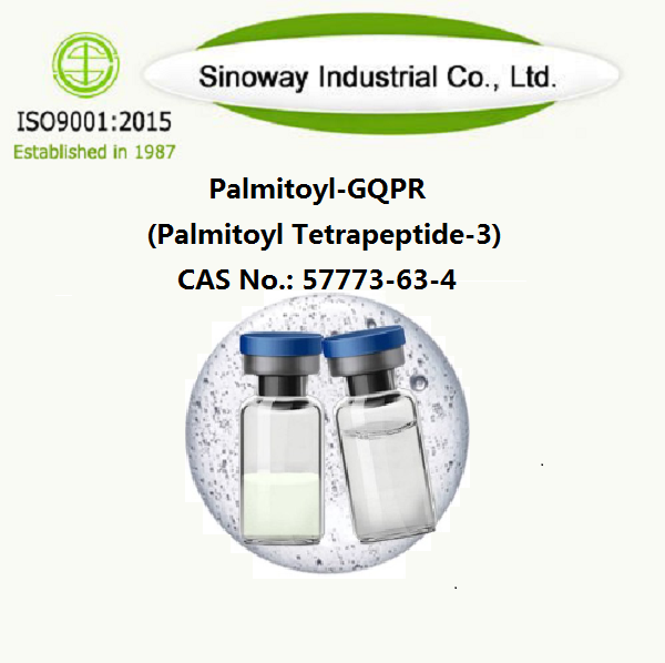 Palmitoyl-GQPR(Palmitoyl Tetrapeptida-3) 57773-63-4