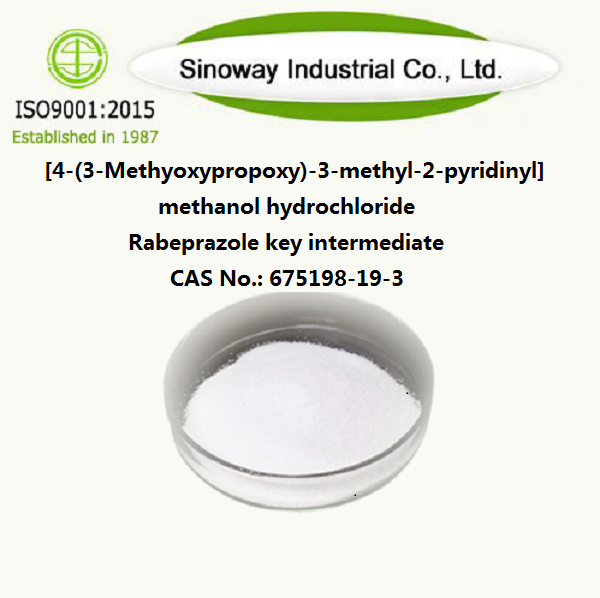 [4-(3-Methyoxypropoxy)-3-methyl-2-pyridinyl]metanol hidroklorida Rabeprazole kunci perantara 675198-19-3