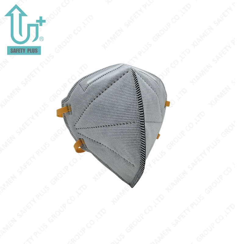 Respirator Masker Debu Pelindung Dapat Dilipat Filtrasi En149 FFP2 Nr D Teruji Dolomit dengan Masker Pengaman Karbon Aktif