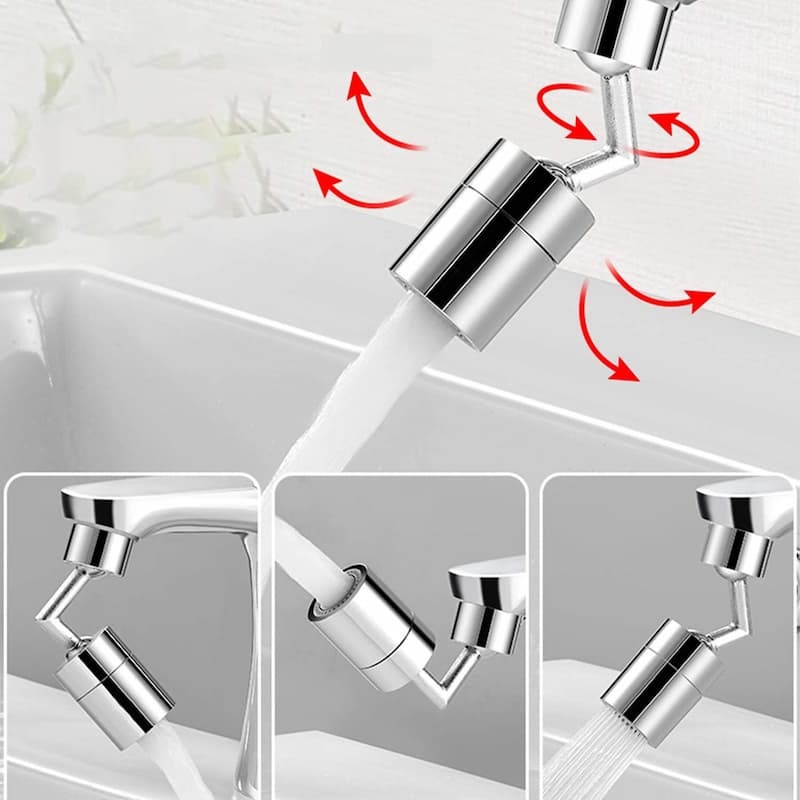Aksesori pengganti aerator faucet mode ganda yang cocok dengan keran