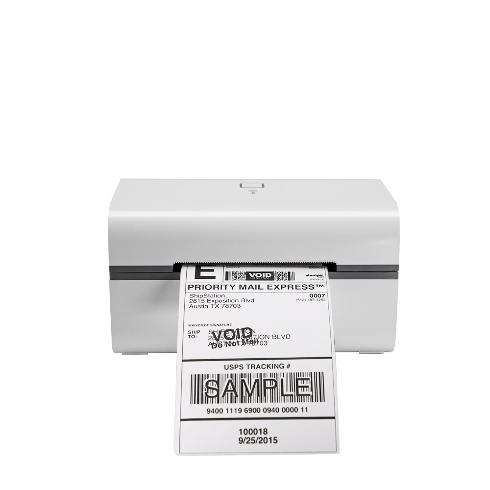 Stiker barcode label termal 80mm printer bluetooth waybill pengiriman