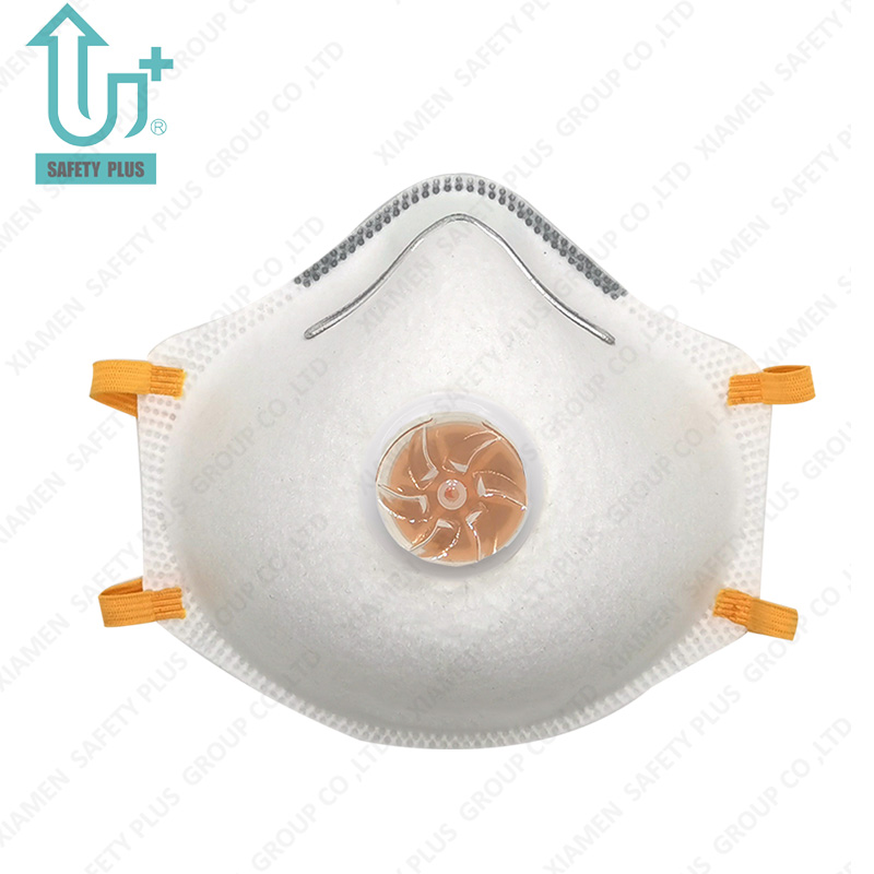 Harga Pabrik Kualitas Tinggi Sekali Pakai Cangkir Wajah Dewasa Tipe FFP2 Nr D Filter Peringkat Perlindungan Masker Pelindung Respirator Debu