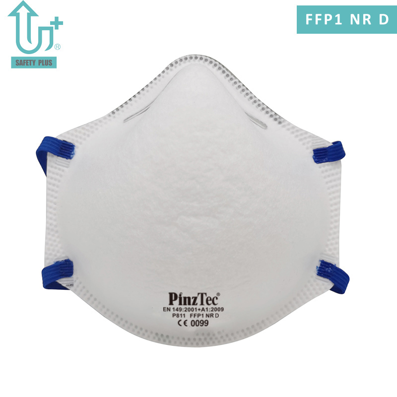 Pabrik Efisiensi Tinggi Kapas Statis Nyaman Filter Partikulat Tipe Cup FFP1 Nrd Filter Masker Wajah Respirator Debu