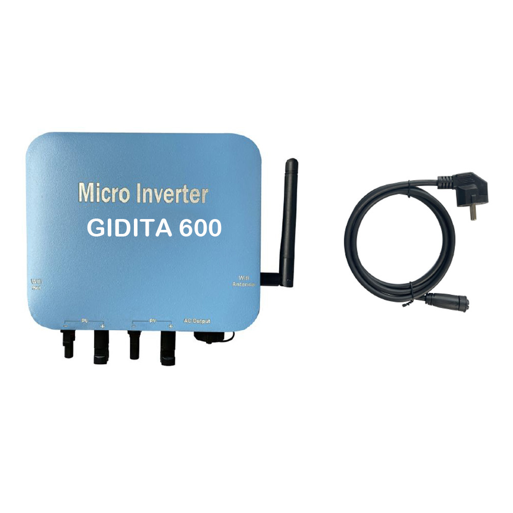WIFI Inverter Surya Mikro Dengan Pemantauan Cloud MC4 600W 700W 800W 1000W