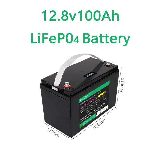 Baterai LiFePO4 Baterai Lithium Surya 12.8V 100Ah 200Ah 300Ah