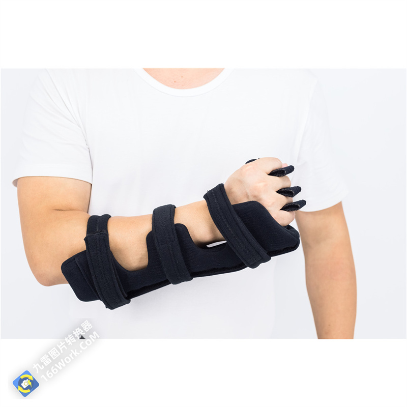 Tangan pergelangan tangan belat dan kawat gigi lengan dengan pegangan ambil dan bilah logam sudut yang dapat disesuaikan