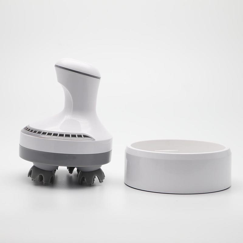 Termurah Mini Nirkabel Shiatsu 3D Stereo Otak Kulit Kepala Pijat Kepala &amp; Sisir Pijat Atau Pijat Tubuh Portabel