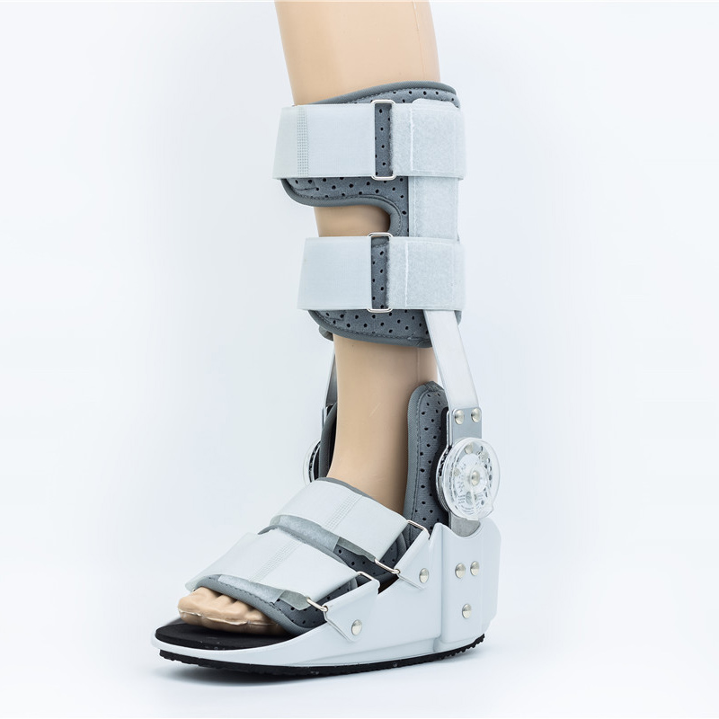 Tinggi musim panas rom walker fraktur booting brows dengan aluminium tetap dan gel pergelangan kaki